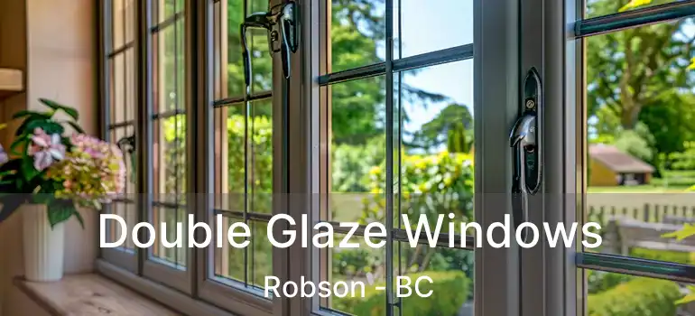  Double Glaze Windows Robson - BC