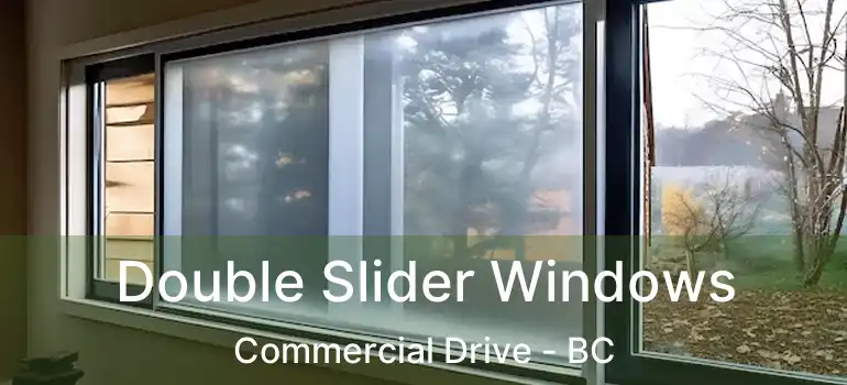  Double Slider Windows Commercial Drive - BC