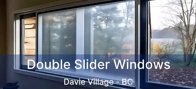  Double Slider Windows Davie Village - BC