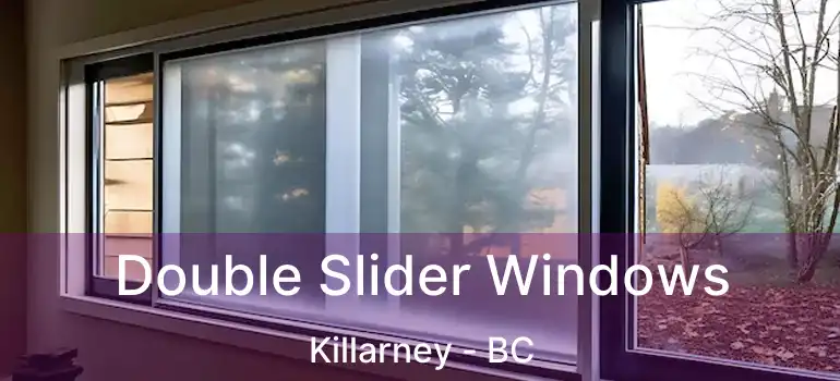  Double Slider Windows Killarney - BC