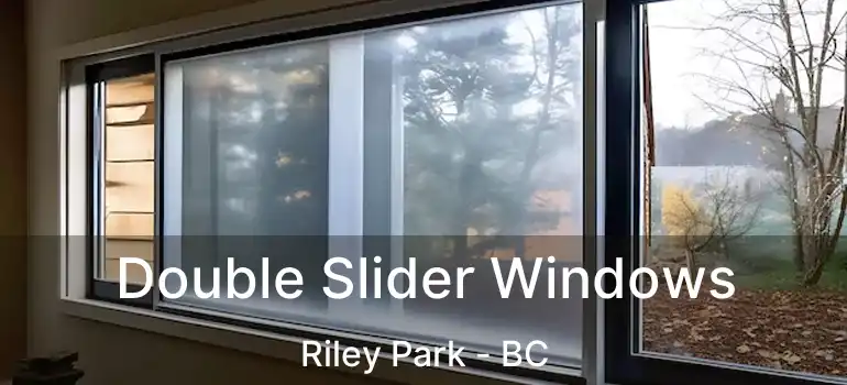  Double Slider Windows Riley Park - BC