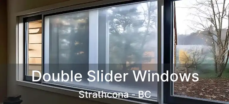  Double Slider Windows Strathcona - BC
