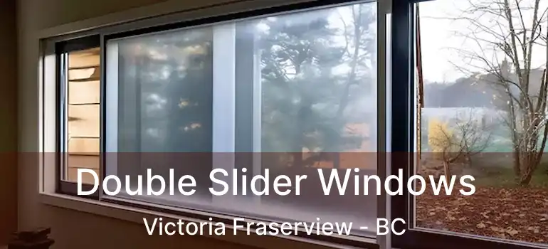 Double Slider Windows Victoria Fraserview - BC