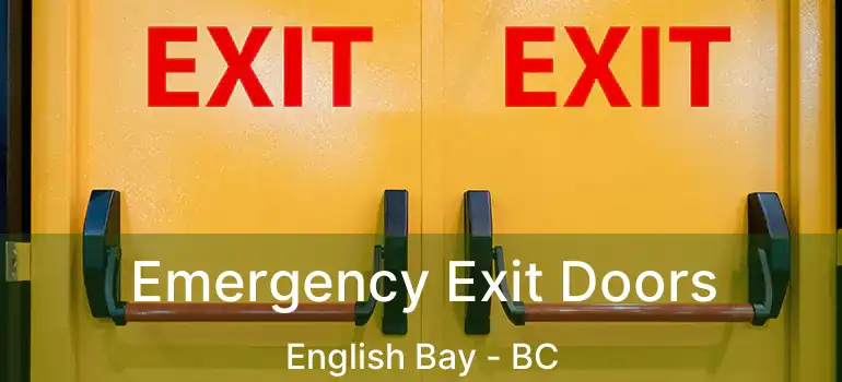  Emergency Exit Doors English Bay - BC