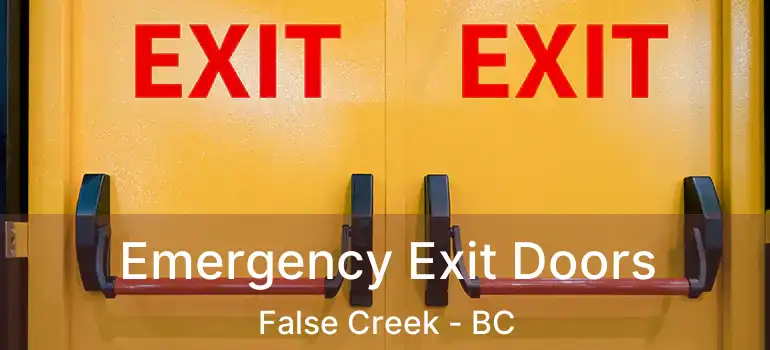  Emergency Exit Doors False Creek - BC