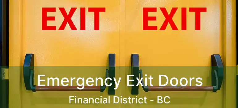  Emergency Exit Doors Financial District - BC