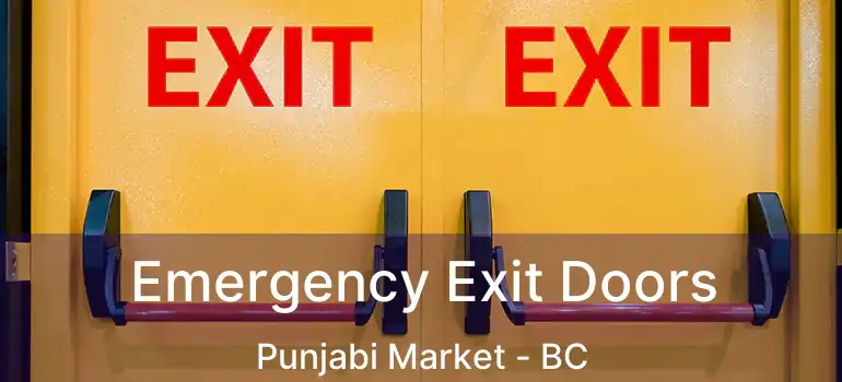  Emergency Exit Doors Punjabi Market - BC