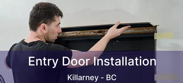  Entry Door Installation Killarney - BC