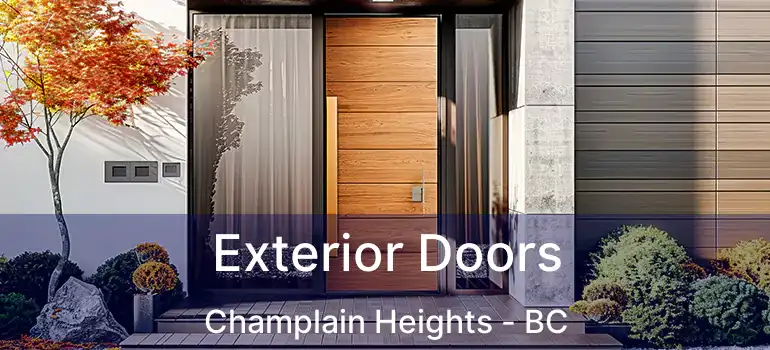  Exterior Doors Champlain Heights - BC