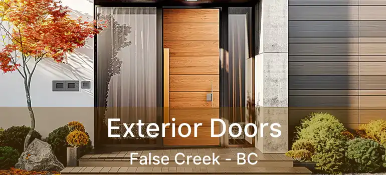  Exterior Doors False Creek - BC