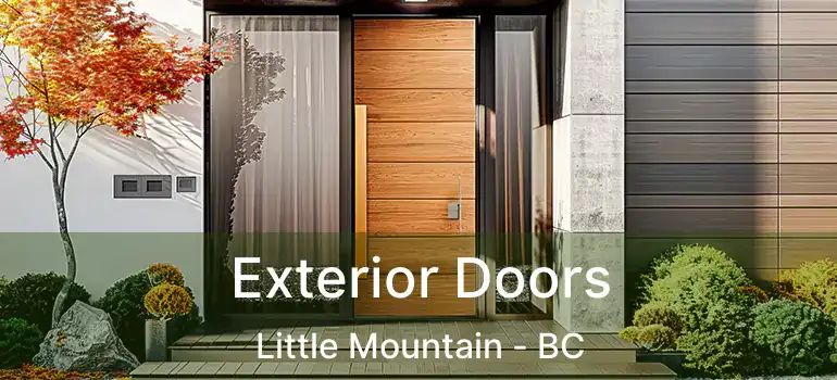  Exterior Doors Little Mountain - BC