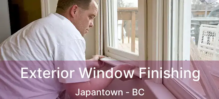  Exterior Window Finishing Japantown - BC