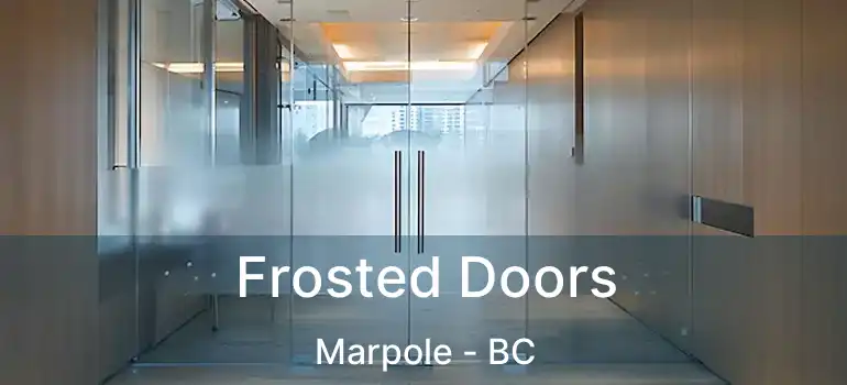  Frosted Doors Marpole - BC
