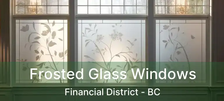  Frosted Glass Windows Financial District - BC