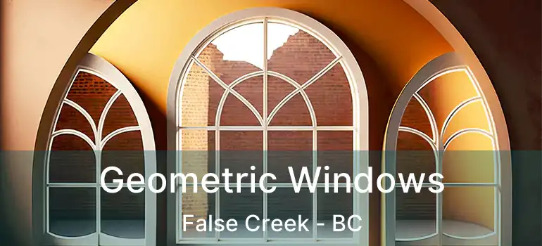  Geometric Windows False Creek - BC