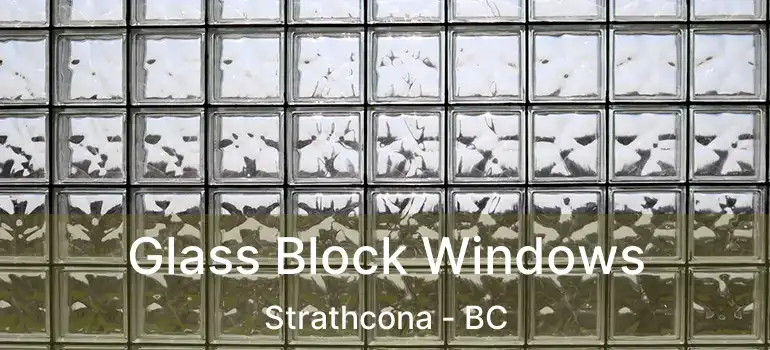  Glass Block Windows Strathcona - BC
