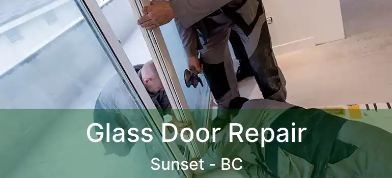  Glass Door Repair Sunset - BC