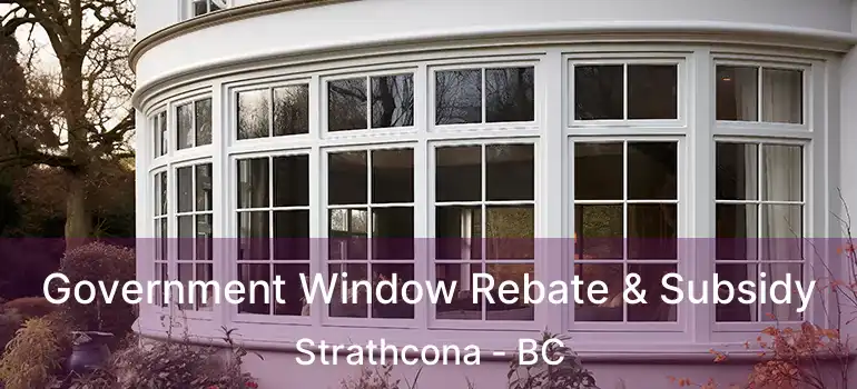  Government Window Rebate & Subsidy Strathcona - BC
