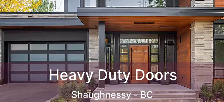  Heavy Duty Doors Shaughnessy - BC