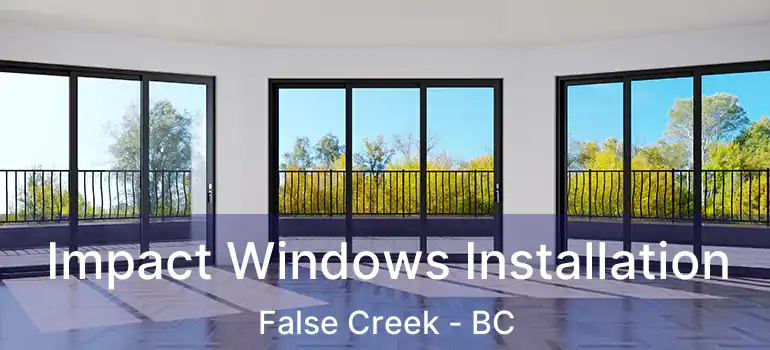  Impact Windows Installation False Creek - BC