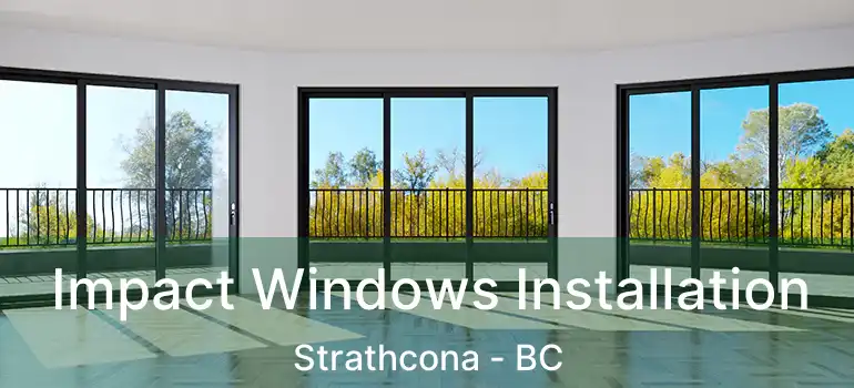  Impact Windows Installation Strathcona - BC