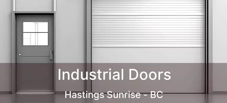  Industrial Doors Hastings Sunrise - BC