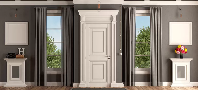 Removable Center Door Mullion in Vancouver, British Columbia