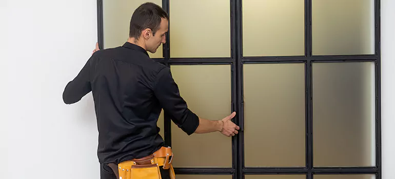 Patio French door installation in Vancouver, BC