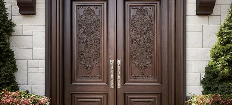 Double Front Doors in West Point Grey, BC