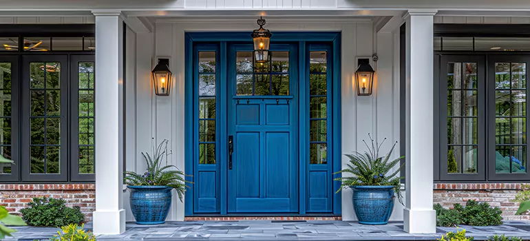 Fiberglass Hurricane Doors Installation in West End, BC