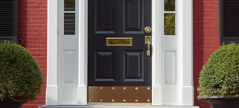 Commercial Door Kick Plate Installation in Vancouver, BC