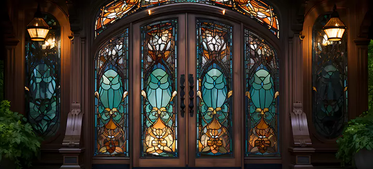 Wrought Iron Storm Door in Vancouver, BC