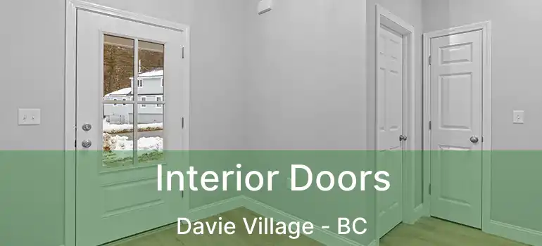 Interior Doors Davie Village - BC