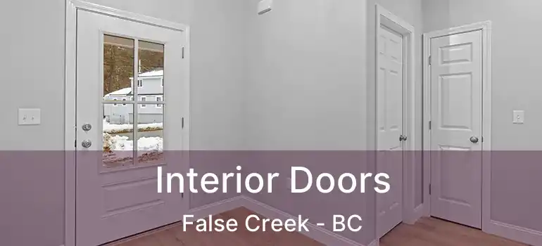  Interior Doors False Creek - BC