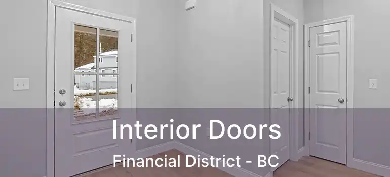  Interior Doors Financial District - BC