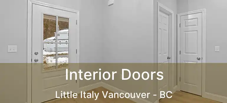  Interior Doors Little Italy Vancouver - BC