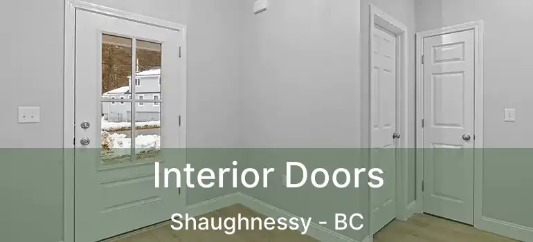  Interior Doors Shaughnessy - BC