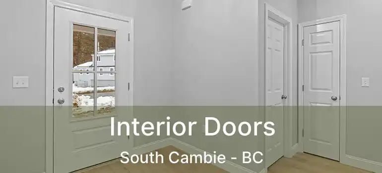  Interior Doors South Cambie - BC