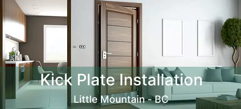  Kick Plate Installation Little Mountain - BC
