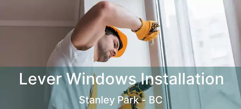  Lever Windows Installation Stanley Park - BC