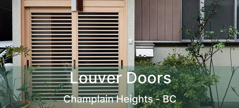  Louver Doors Champlain Heights - BC