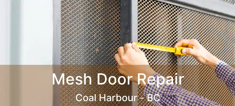  Mesh Door Repair Coal Harbour - BC