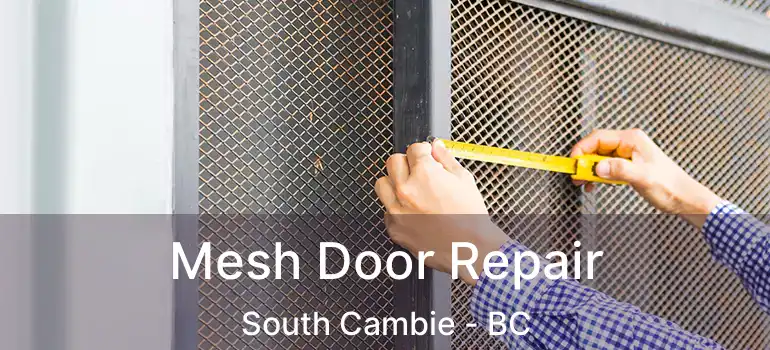  Mesh Door Repair South Cambie - BC