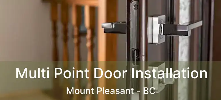  Multi Point Door Installation Mount Pleasant - BC