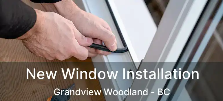  New Window Installation Grandview Woodland - BC