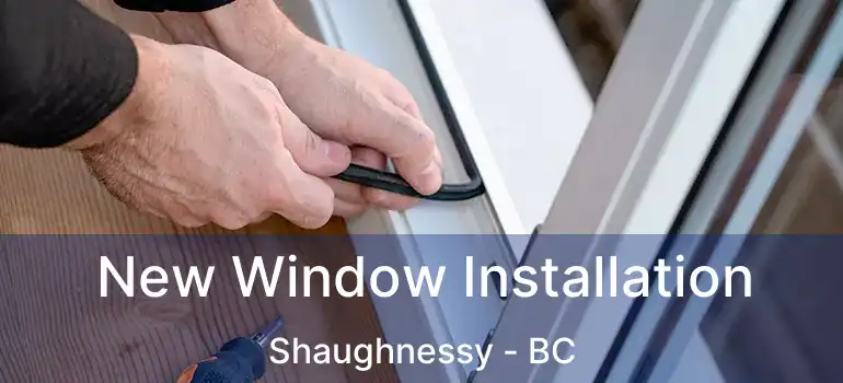  New Window Installation Shaughnessy - BC