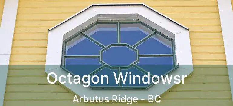  Octagon Windowsr Arbutus Ridge - BC