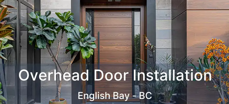  Overhead Door Installation English Bay - BC