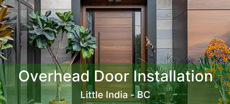 Overhead Door Installation Little India - BC