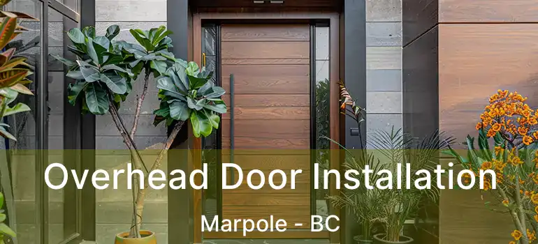  Overhead Door Installation Marpole - BC